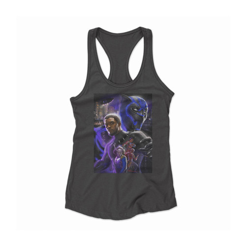 Check Out The Black Panther Women Racerback Tank Top