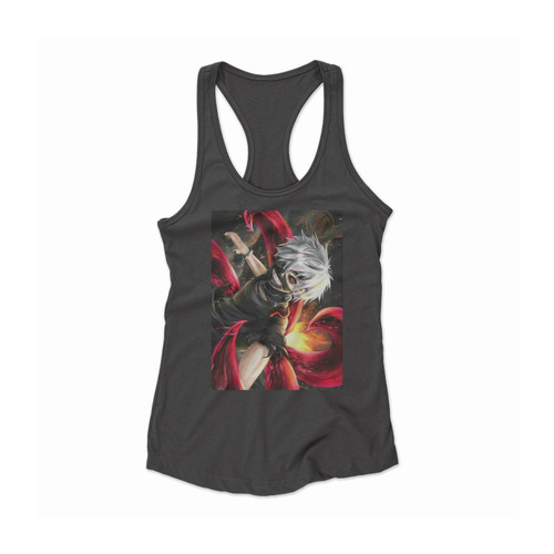 Anime Tokyo Ghoul Kaneki Ken 1 Women Racerback Tank Top