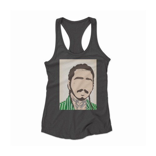 Post Malone Music Women Racerback Tank Top