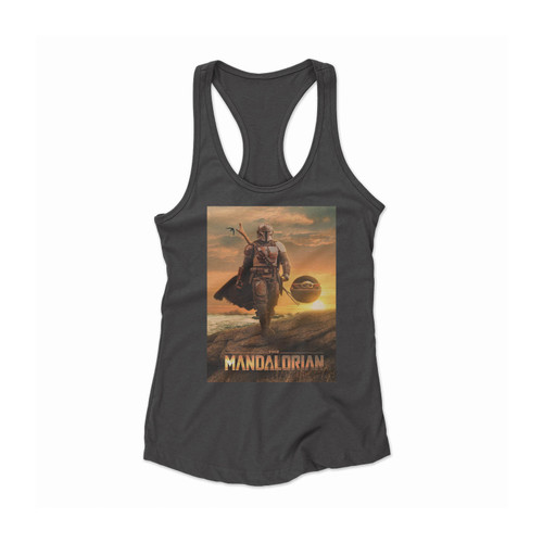 The Mandalorian Tv Series Women Racerback Tank Top