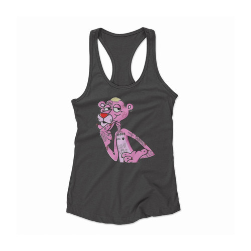 Lil Peep Panther Women Racerback Tank Top