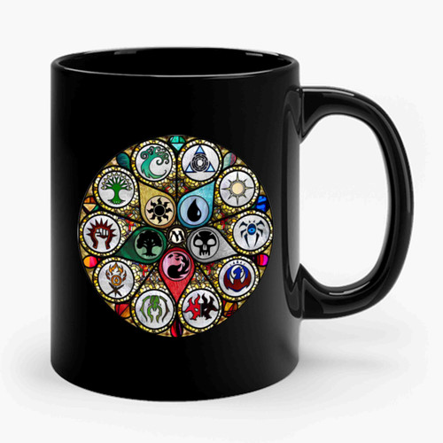 Stained Glass M T G 1 Ceramic Mug