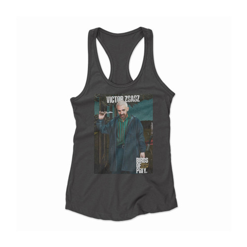 Birds Of Prey Victor Zsasz 1 Women Racerback Tank Top