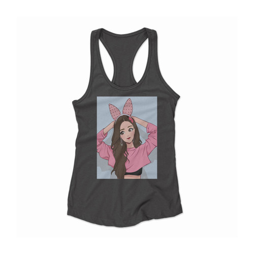 Blackpink Cute Drawings Women Racerback Tank Top