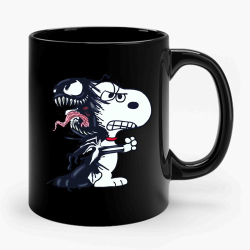 Venom And Snoopy 1 Ceramic Mug