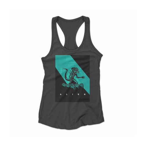 Alien Xenomorph Art Women Racerback Tank Top