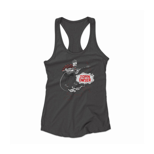 John Dwyer Women Racerback Tank Top