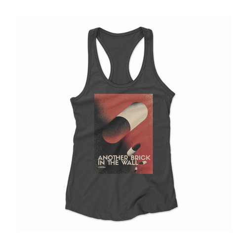 Another Brick In The Wall Women Racerback Tank Top