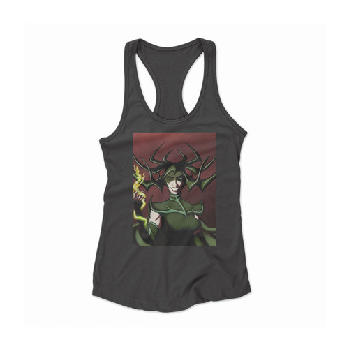 Hela The Goddess Of Death Women Racerback Tank Top