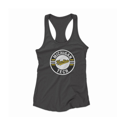 Michigan Huskies Women Racerback Tank Top