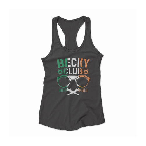 Becky Lynch Clubs Women Racerback Tank Top