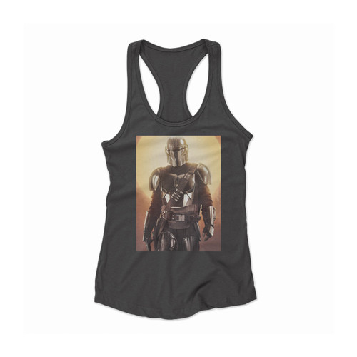 Disney Mandalorian Women Racerback Tank Top