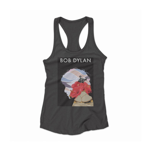 Bob Dylan Women Racerback Tank Top