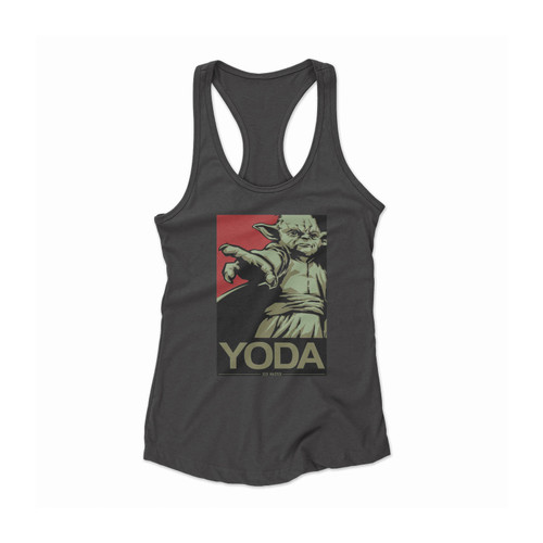 Yoda Jedi Master Star Wars Women Racerback Tank Top
