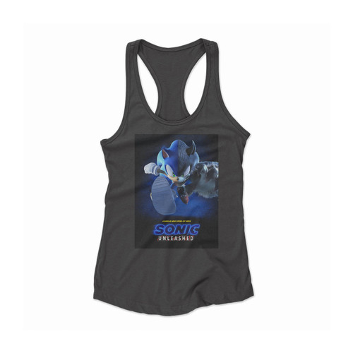 Sonic Unleashed Game Women Racerback Tank Top