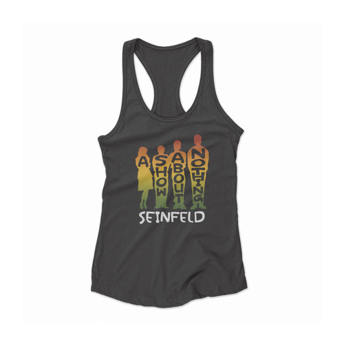 Seinfeld Show About Nothing Women Racerback Tank Top