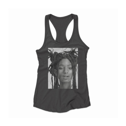 willow smith photo Women Racerback Tank Top