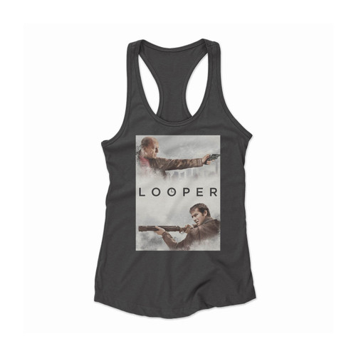 Looper Cover Movie Women Racerback Tank Top