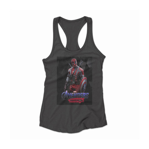 Avengers Deadpool Women Racerback Tank Top Avengers Deadpool Women Racerback Tank Top