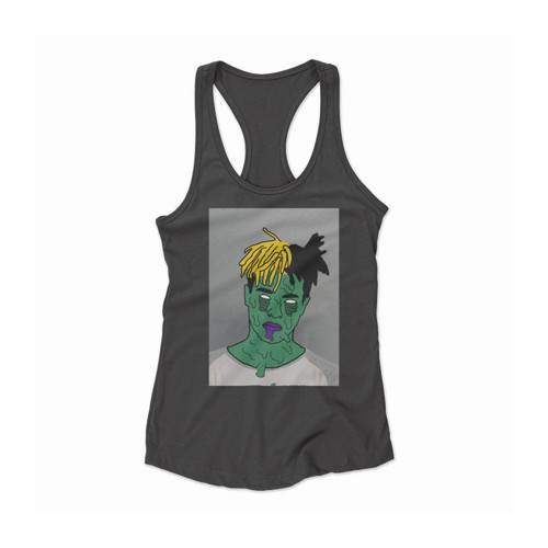 xxxtentacion zombie art Women Racerback Tank Top