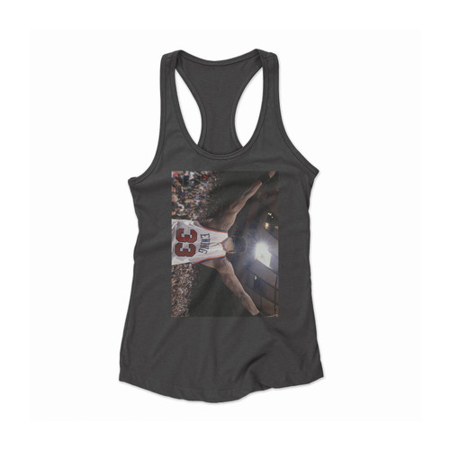 Patrick Ewing Basketball Player Women Racerback Tank Top