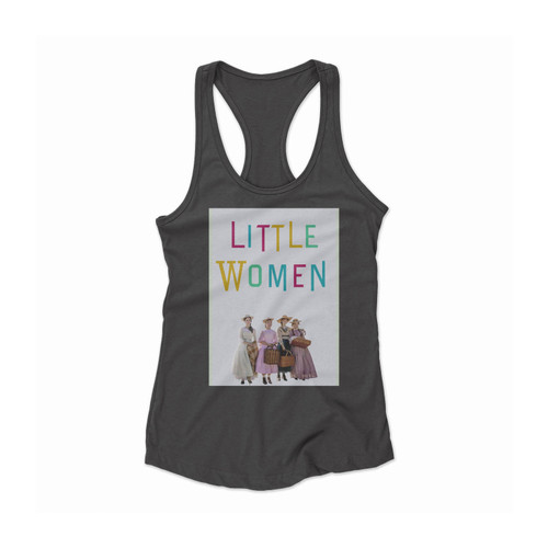 Little Women 2019 Movie Art Women Racerback Tank Top