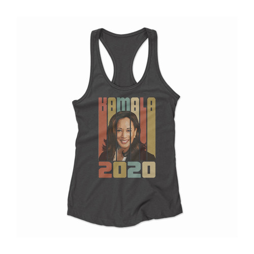 Kamala Harris Smile Women Racerback Tank Top