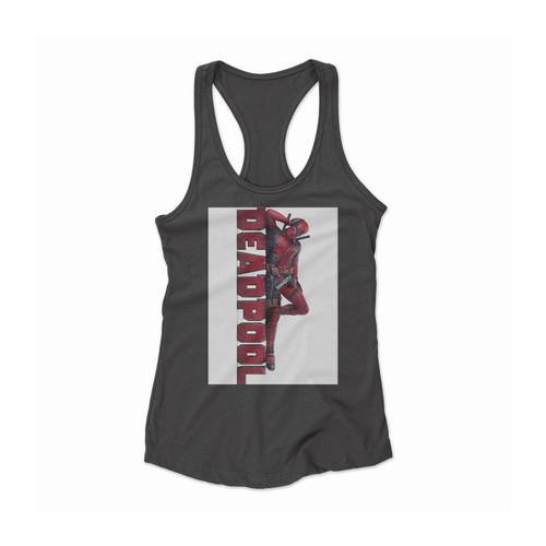 Deadpool Relax Pose Women Racerback Tank Top