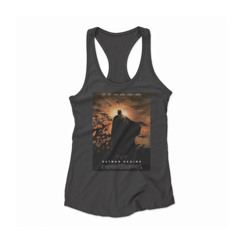 Batman Begins Batman Women Racerback Tank Top