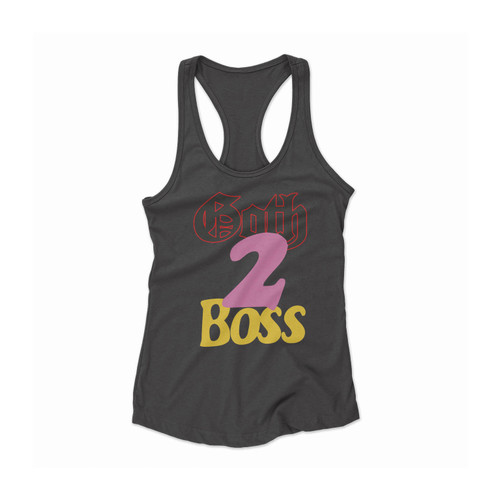 Goth To Boss 1 Women Racerback Tank Top