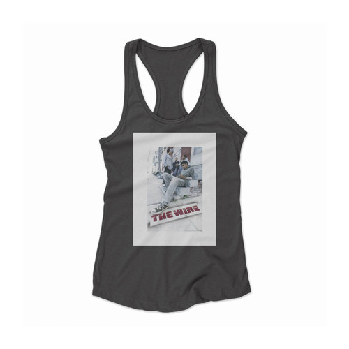 The Wire HBO Television Women Racerback Tank Top