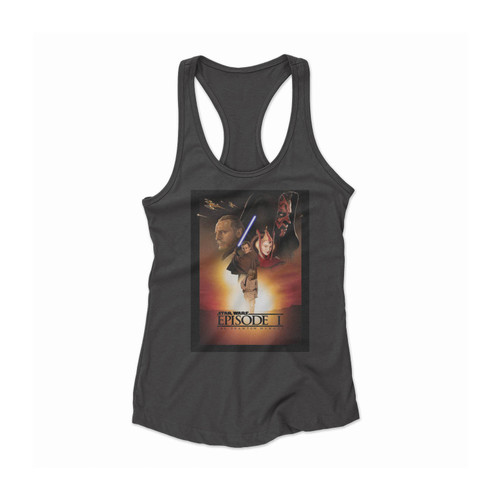 Movie The Phantom Menace Women Racerback Tank Top