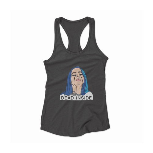 Billie Eilish Dead Inside Women Racerback Tank Top