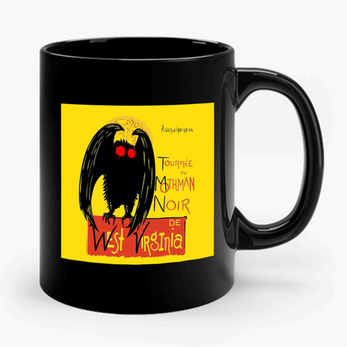 Mothman West Virginia 2 Ceramic Mug