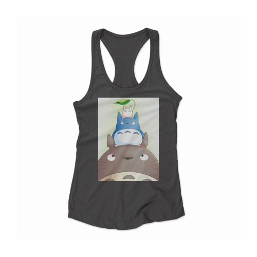 Totoro And Friends Women Racerback Tank Top