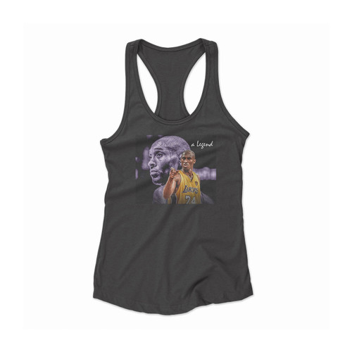 Kobe Bryant A Legend Women Racerback Tank Top