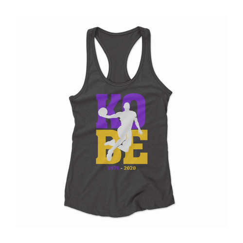 Kobe Bryant 1978 - 2020 Women Racerback Tank Top