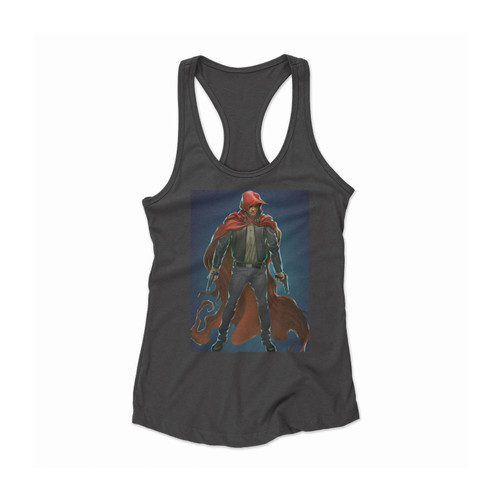 The Hood Supervillain Women Racerback Tank Top