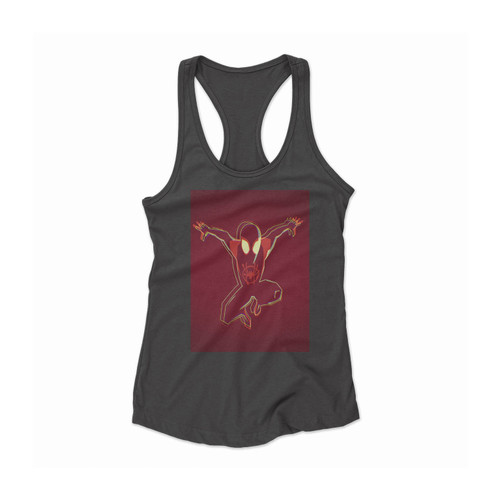 Spiderman Into The Spider Women Racerback Tank Top