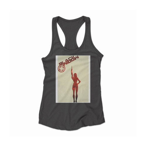 Super Hero Black Widow Women Racerback Tank Top