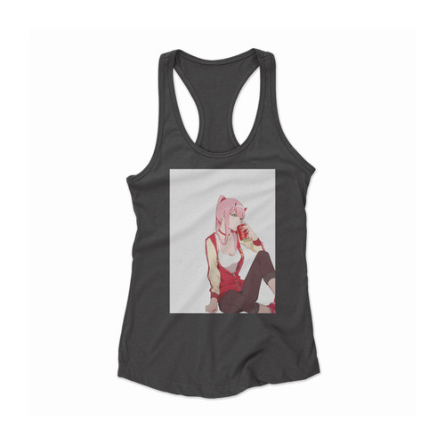 Anime Darling In The Franxx Coca Chola Women Racerback Tank Top