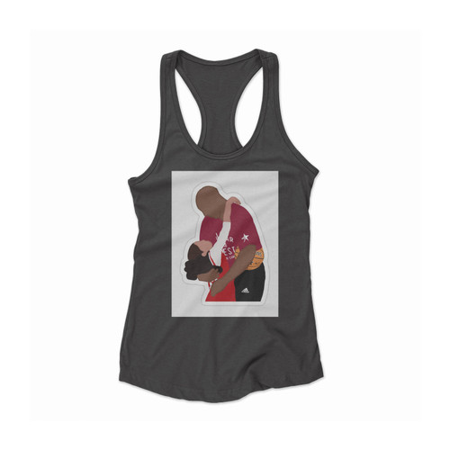 Gigi And Kobe Stickers Women Racerback Tank Top