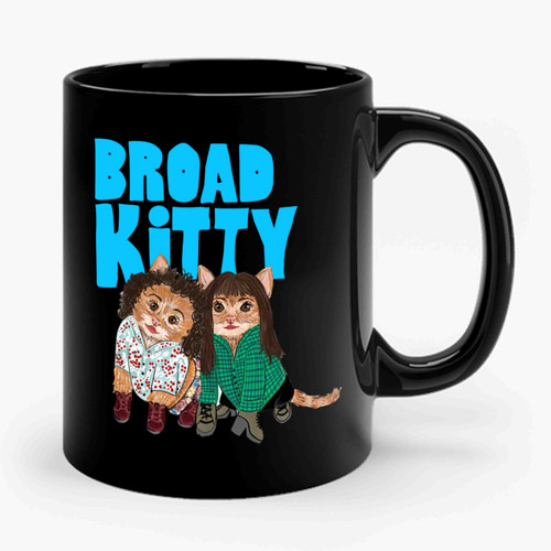 Broad Kitty Ceramic Mug