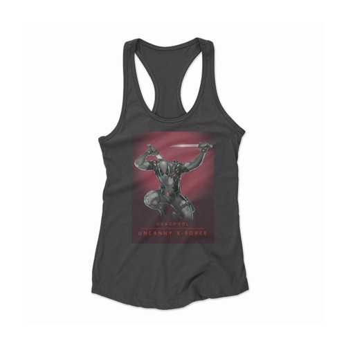 Deadpool Uncanny X Force Art Women Racerback Tank Top