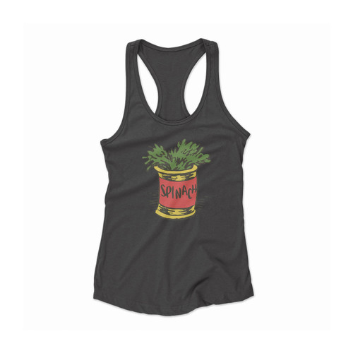 Popeye Spinach Women Racerback Tank Top