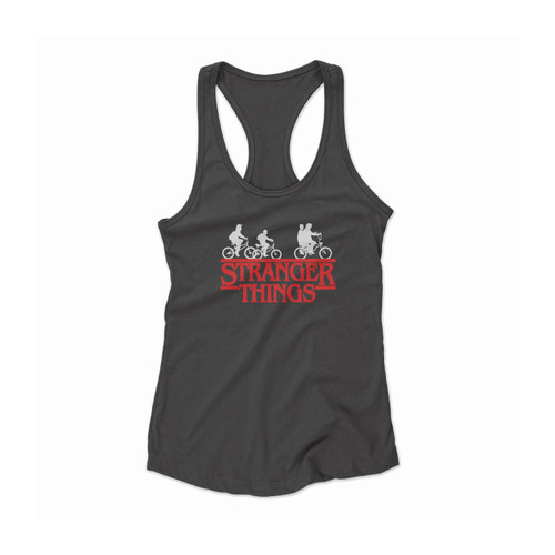 Bikes - Stranger Things Women Racerback Tank Top