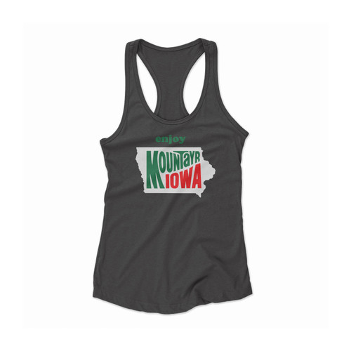 Enjoy Mount Ayr Iowa Women Racerback Tank Top