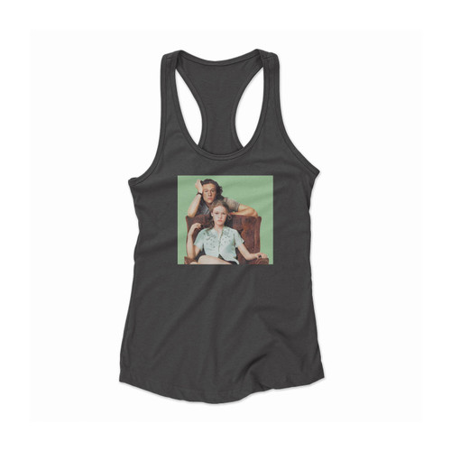 10 Things Cover Green Women Racerback Tank Top