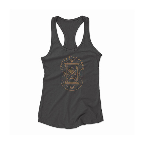 Tempus Edax Rerum Women Racerback Tank Top