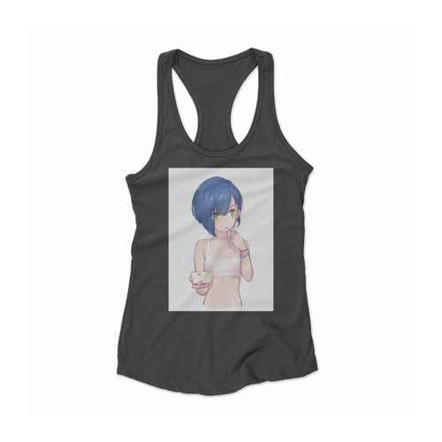 Ichigo Illustrative Figure Drawing Inspiration Board Women Racerback Tank Top